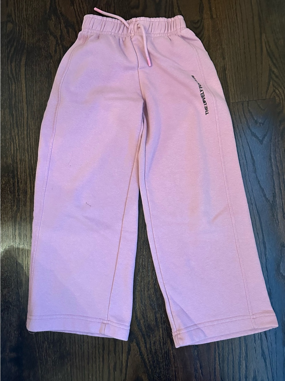 Zara Light Pink Kids Drawstring Sweatpants